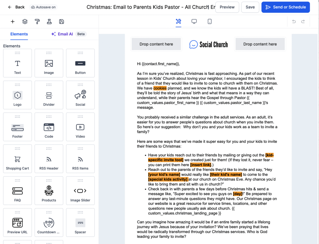 Invite kids to church with personalized Christmas invitation tools and activities for family engagement.
